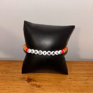 St Louis Cardinals Heishi Bracelet